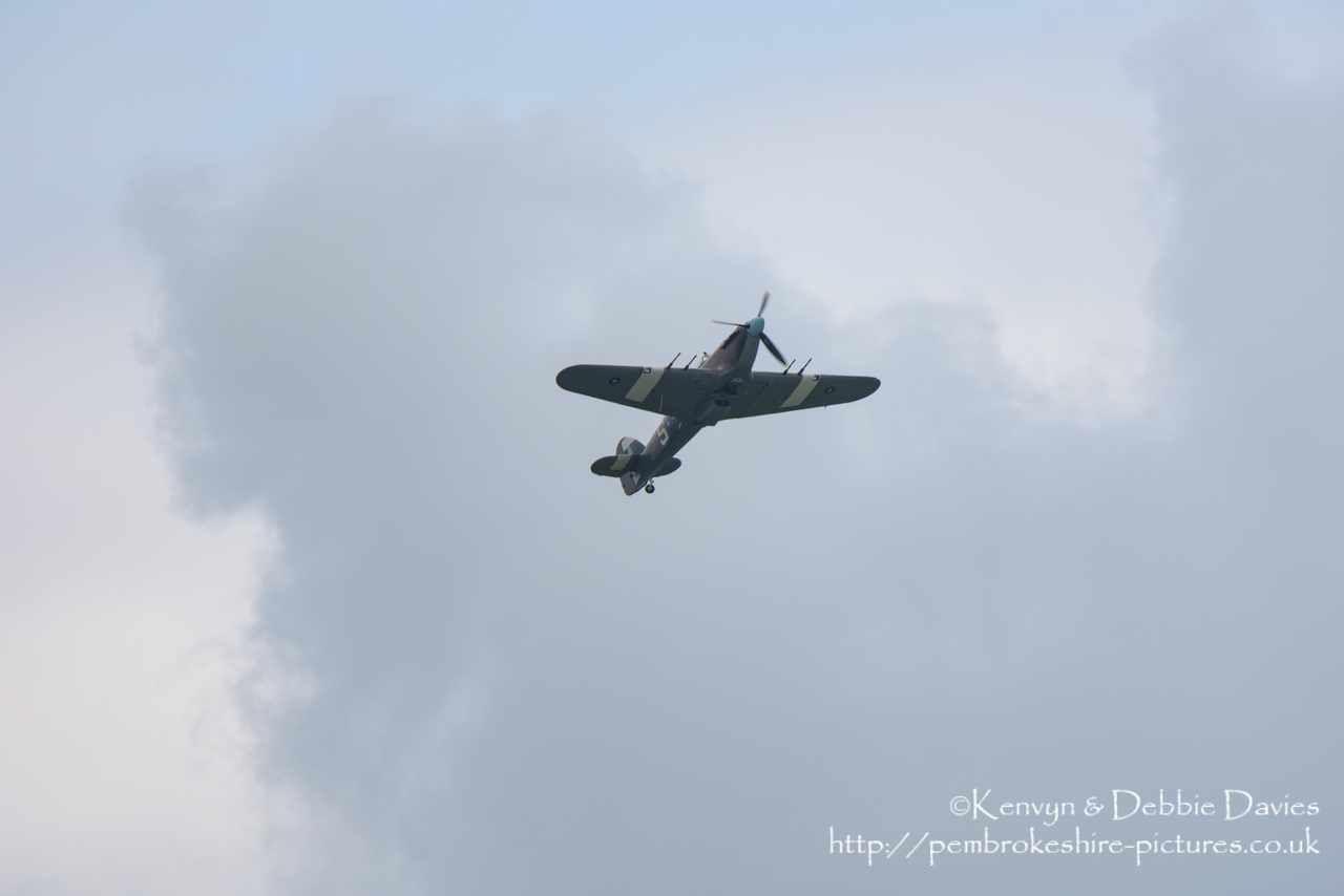 With "The Last of the Many" inscribed on her fuselage, Hurricane PZ865 was the last of 14533 Hurricane's built, coming off the production line in July 1944.